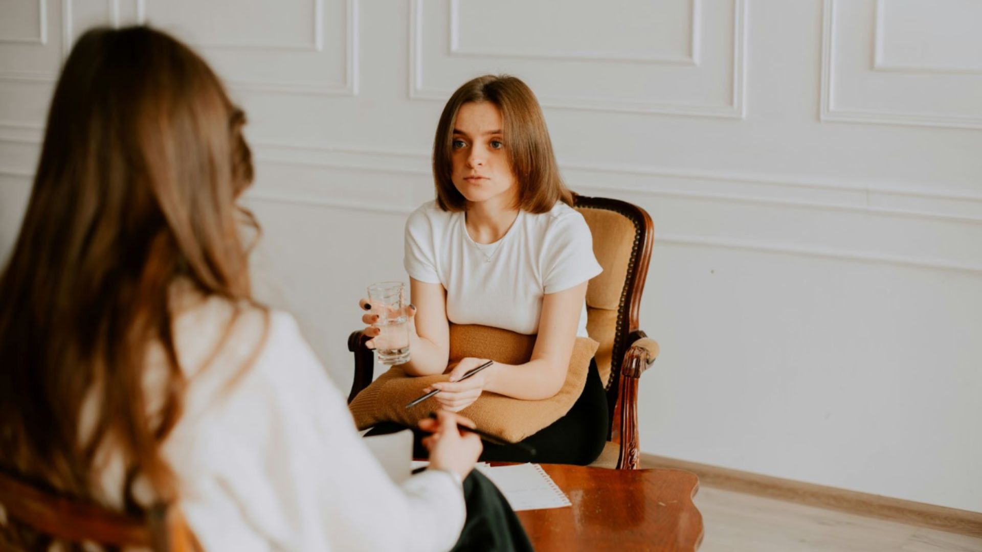A child is therapy session in Toronto.